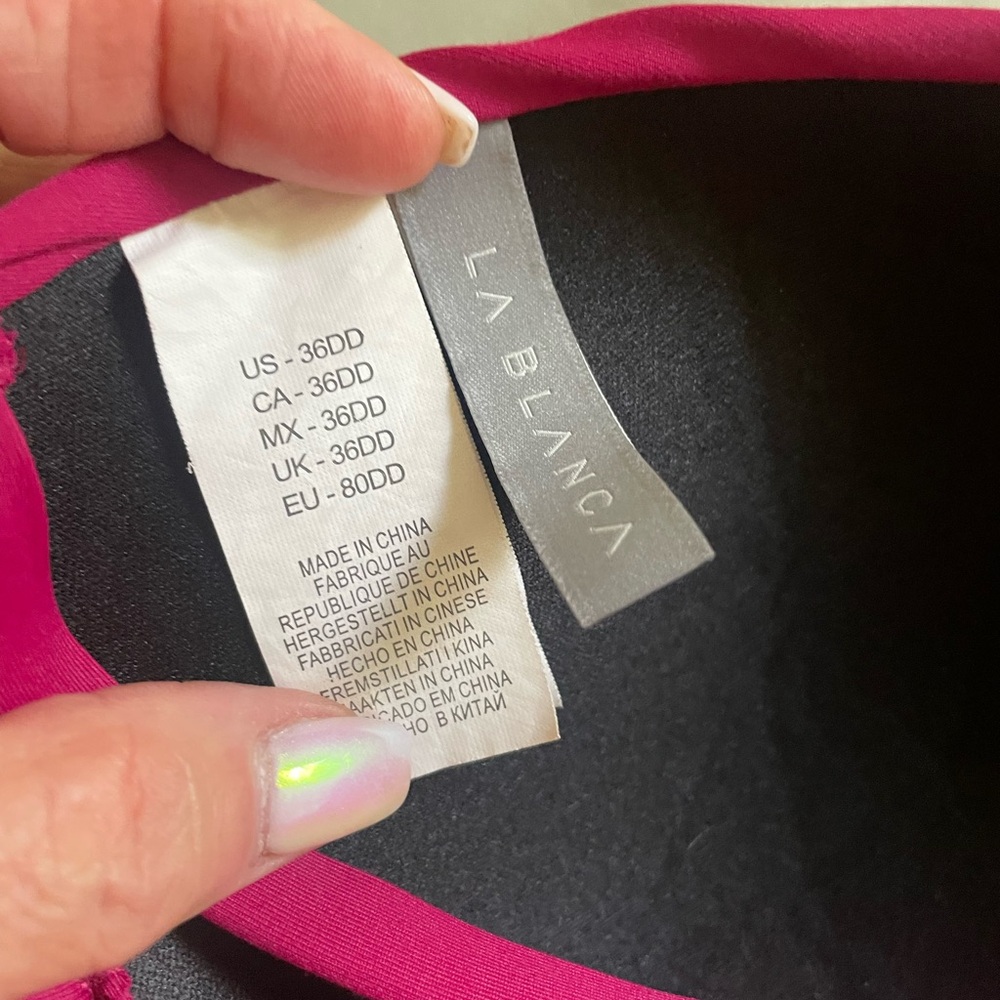 LABLANCA SWIM TOP 36DD - Picture 4 of 5